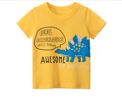 Дитяча футболка Динозавр_9004, 100, Хлопчик, 40, 29, 92 см, Бавовна 95%