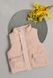 Детская жилетка с наклаными карманами, 1384, 130, Мальчик / Девочка, 48, 42, 116 см, Полиэстер, Нейлон
