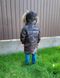 Детская куртка-пальто с капюшоном на 3-8 лет, 1963, 100, Мальчик, 52, 38, 42, 98 см, Полиэстер, Нейлон, Замер рукава - от ворота