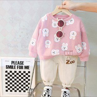 Костюм для дівчинки ЗОО, 0229, 80 (74 см), Дівчинка, 32, 31, 40, 21, 74 см, Трикотаж, котон, Замір рукава - від ворота