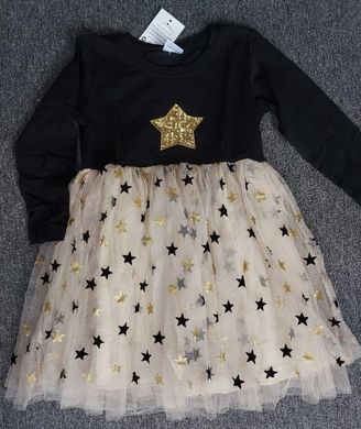 Трикотажное платье на девочку Звезда_0069, 98, Девочка, 56, 33, 98 см, Трикотаж
