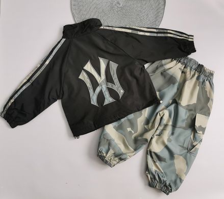 Спортивный костюм из плащевки для мальчика, 0131, 150 (134 см), Мальчик, 54, 49, 56, 82, 54, 134 см, Полиэстер, Замер рукава - от ворота