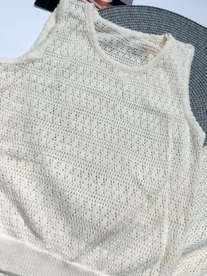 Літній в'язаний костюм для дівчинки, 0336, 90 (86 см), Дівчинка, 35, 31, 48, 86 см, Акрил