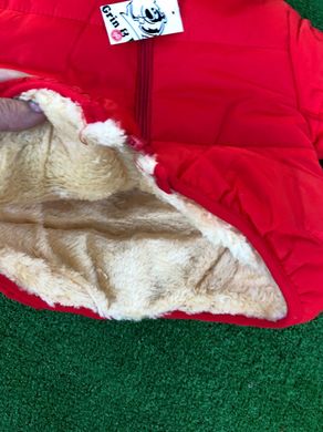 Демисезонная куртка детская на меховой подкладке, 1602, 90, Мальчик / Девочка, 37, 33, 28, 86 см, Полиэстер, Махра