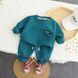 Детский спортивный костюм костюм, 0148, 90 (86 см), Мальчик, 33, 30, 27, 46, 23, 86 см, Трикотаж, Замер рукава - от ворота