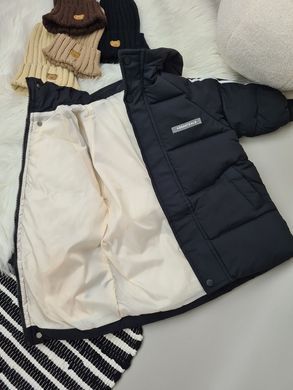 Детская куртка-пальто с капюшоном на 3-9 лет, 0050, 110 (110 см), Мальчик / Девочка, 57, 45, 44, 110 см, Полиэстер, Нейлон, Замер рукава - от ворота