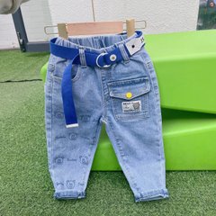 Вільні дитячі джинси, блакитні_3502, 90, Хлопчик, 53, 33, 36, 92 см