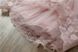 Трикотажна дитяча сукня з мереживом, рожева, 100, Дівчинка, 60, 26, 35, 92 см, Трикотаж; Фатин, Трикотаж, фатин, Бавовна