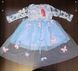 Гарна сукня зі шлейфом Метелики, 80, Дівчинка, 50, 26, 27, 86 см, Атлас, фатин, Бавовна