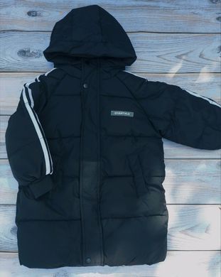 Детская куртка-пальто с капюшоном на 3-9 лет, 0050, 140 (134 см), Мальчик / Девочка, 70, 51, 56, 134 см, Полиэстер, Нейлон, Замер рукава - от ворота