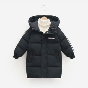 Детская куртка-пальто с капюшоном на 3-9 лет, 0050, 150 (140 см), Мальчик / Девочка, 76, 56, 67, 146 см, Полиэстер, Нейлон, Замер рукава - от ворота