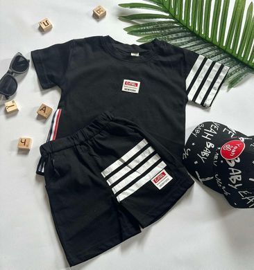 Спортивный костюм с шортами для мальчика,, 12149, 80 (80 см), Мальчик, 35, 29, 24, 80 см, Трикотаж