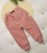 Детские теплые штаны на махре, 15164, 130, Девочка, 64, 41, 34, 110 см, Трикотаж, Плюш