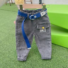 Вільні дитячі джинси, сірі_3503, 90, Хлопчик, 50, 30, 34, 92 см