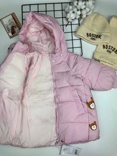 Зимняя куртка для девочки, 1829, 100 (98 см), Девочка, 52, 42, 40, 98 см, Полиэстер, Нейлон, Замер рукава - от ворота