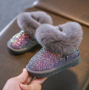 Угги для девочки на искусственном меху, 2312, 15, Эко-замш, Мех, Девочка, 11.5, Стопа должна быть меньше стельки на -1 см!
