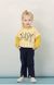 Стильный костюм для девочки на 3-6 лет (свитшот + штаны) Baby желтый, 116, Девочка, 42, 35, 41, 33, 65, 40, 30, 116 см, Хлопок