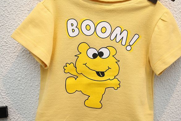 Літній костюм поло з шортами Вооm, 12225, 80 (80 см), Хлопчик, 31, 26, 24, 80 см, Трикотаж, джинс