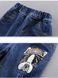 Утепленные джинсы на мальчика 2-5 лет, Собачка, 90, Мальчик, 50, 29, 92 см, Джинс, Плюш