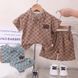 Летний костюм с шортами и поло для мальчика, 12350, 80 (80 см), Мальчик, 32, 27, 25, 80 см, Трикотаж