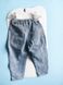 Джинсы принтом для мальчика, 3538, 110 (104 см), Мальчик, 59, 36, 38, 104 см, Джинс