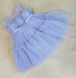 Пишна сукня-хмарка для дівчинки, фіолетова, 110, Дівчинка, 63, 31, 110 см, Алталс, фатин, Бавовна