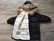 Детская куртка-пальто с капюшоном на 3-8 лет, 1966, 100, Мальчик / Девочка, 52, 38, 42, 98 см, Полиэстер, Нейлон, Замер рукава - от ворота