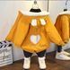 Куртка-парка на меховой подкладке для девочки, 0011, 110 (98 см), Девочка, 46, 34, 35, 98 см, Плащівка, Нейлон