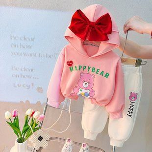 Спортивний костюм для дівчинки Happy bear, 0781, 100 (98 см), Дівчинка, 39, 39, 54, 32, 98 см, Трикотаж
