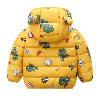 Куртка для хлопчика Динозавр Ті-рекс, 90, Хлопчик, 40, 36, 23, 33, 92 см, Поліестер, Нейлон