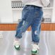 Детские джинсы с потертостями для мальчика, 100, Мальчик, 58, 37, 98 см, Джинс