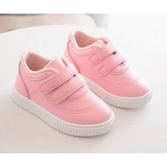 Розовые кроссовки для девочки, 2059, 21, Эко-кожа, Текстиль, Девочка, 13, Стопа должна быть меньше стельки на 0,5-1 см!