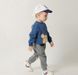 Дитячий костюм (спортивні штани + світшот) на 1-4 роки жовто-синій, Ведмедик, 90, Хлопчик, 36, 28, 39, 49, 27, 32, 86 см, Трикотаж, Трикотаж, Замір рукава - від ворота