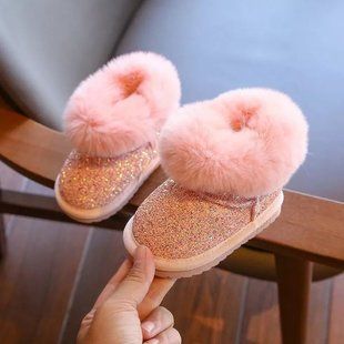 Угги для девочки на искусственном меху, 2313, 15, Эко-замш, Мех, Девочка, 11.5, Стопа должна быть меньше стельки на -1 см!