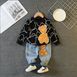 Дитячий костюм світшот + джинси, 0050, 80 (80 см), Хлопчик, 34, 29, 34, 45, 46, 25, 80 см, Бавовна, джинс, Замір рукава - від ворота