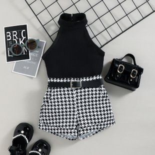 Літній костюм для дівчинки з шортами 12326, 90 (86 см), Дівчинка, 30, 24, 24, 86 см, Трикотаж