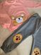 Детский костюм (спортивные штаны + свитшот) на 1-4 года розово-серый, Медвеженок, 90, Девочка, 36, 28, 39, 49, 27, 32, 86 см, Трикотаж, Трикотаж, Замер рукава - от ворота