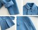 Блакитне пальто для дівчинки, 0967, 90, Дівчинка, 45, 30, 92 см, Нейлон