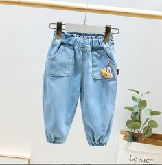 Дитячі джинси на резинці_3539, 90, Хлопчик / Дівчинка, 46, 24, 86 см