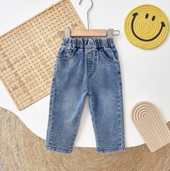 Детские джинсы без рисунка, 3633, 90, Мальчик, 51, 28, 34, 92 см, Джинс