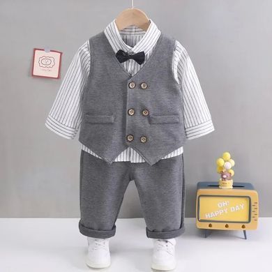 Костюм святковий для хлопчика, 14038, 110 (98 см), Хлопчик, 39, 34, 52, 30, 98 см, Трикотаж, Замір рукава - від ворота