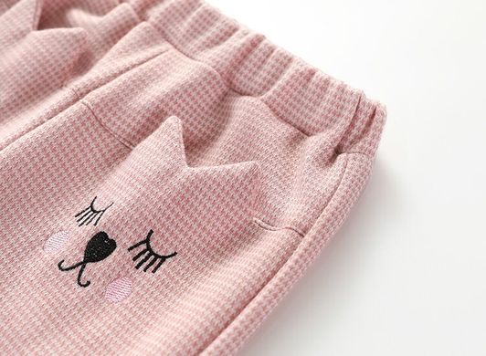 Штани для дівчинки Кішечка-кишеня
