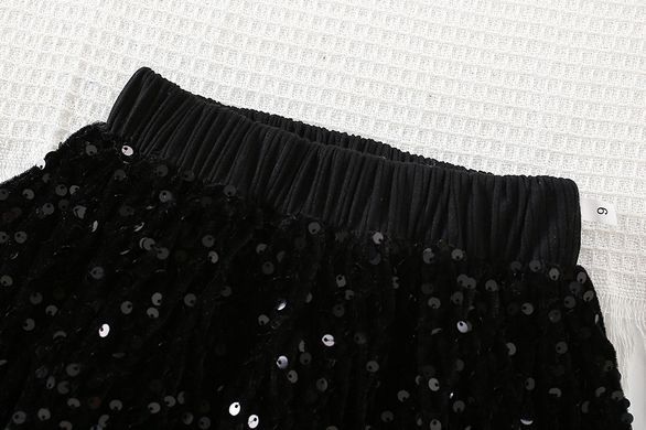 Костюм для девочки кардиган и блестящая юбка, 0794, 90 (92 см), Девочка, 34, 32, 32, 92 см, 23, Трикотаж