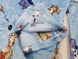Махрова дитяча піжама, 5097, 80, Хлопчик, 32, 30, 48, 28, 86 см, Плюш, Махра, З довгими рукавами