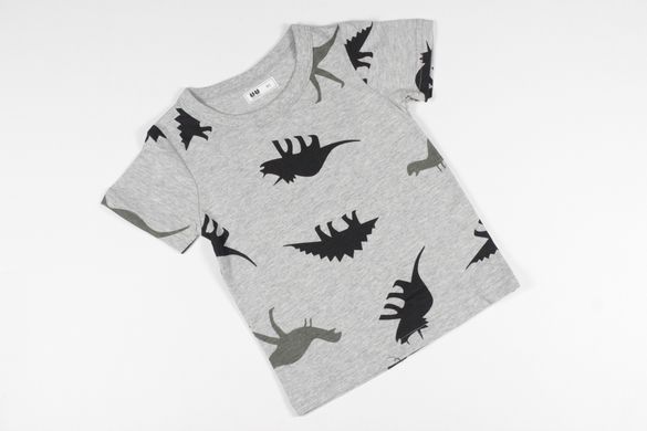 Детская футболка Динозавры_9009, 100, Мальчик, 40, 29, 92 см, Хлопок 95%