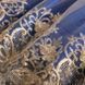 Синее пышное платье с золотой вышивкой, 90 (86 см), Девочка, 57, 27, 86 см, Атлас, фатин, Атлас, фатин, Чтобы платье было настолько пышным, как на картинке - необходим дополнительный подъюбник.