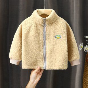 Дитяча кофта толстовка Барашек, 4036, 110 (98 см), Хлопчик / Дівчинка, 42, 39, 41, 98 см, Хутро, Махра, Замір рукава - від ворота