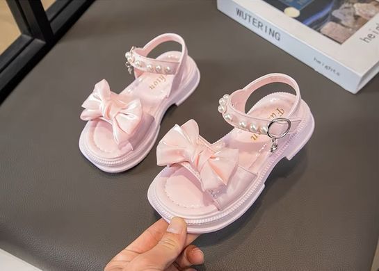 Босоніжки для дівчинки, 2587, 26, Эко-кожа, Дівчинка, 16.5, Стопа має бути менша за устілку на 1 см!