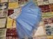 Праздничное голубое платье в пайетках с пышной юбкой на 1-7 лет, 80, Девочка, 46, 23, 20, 80 см, Атлас, фатин