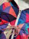 Куртка-парка для дівчинки, Різнокольорові трикутники, 90, Дівчинка, 37, 27, 31, 92 см, Котон, Махра